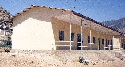 foto della scuola di Borkoshe -Etiopia- finanziata dal Comitato